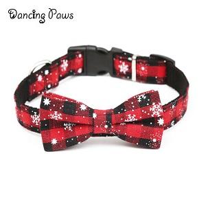 Wholesale Amazon hot sale Adjustable Pet Ties Large Dog Collar Neck Tie Dog Christmas Bow Ties