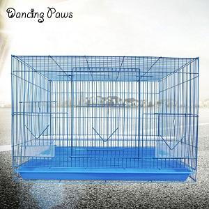 Big size for large bird cage/parrot cage folding starling cage with tray 60*40*40