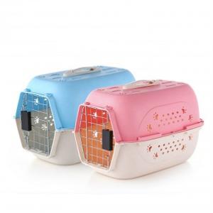 Eco-friendly PP material pet products airline approved puppy cage small size 50*32*31cm bike pet carrier 