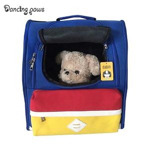 Eco-friendly portable push-up nylon travel windproof pet carrier backpack 