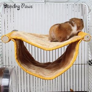 Small Pet Animal Hamster Hammock for Cage House Hanging Bed Cage Toys for Mice Rats