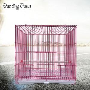 Small breeding cage parrot tiger-skinned bird bird jade bird cage size S galvanized iron wire cage 