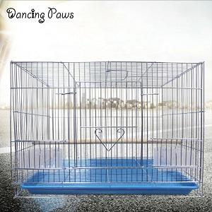 Spray midium size bird/parrot cage/house with tray 47*30*33 for home/clinic use