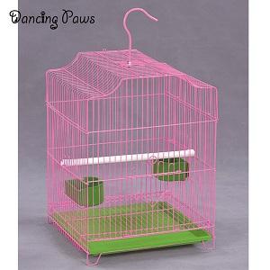 China pet supply large bird cage/parrot cage foldin/plating starling cage